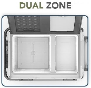 Chladnička s mrazákem TF-Extreme 50 Green