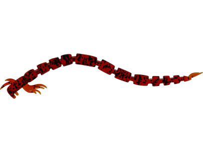 Nástraha Bloodteez Worm 7,5cm 6ks