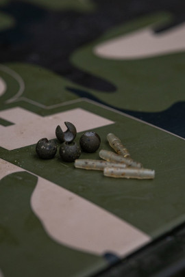 Montáž Edges Camo Tubing Tungsten Heli Bead Kit 5 ks