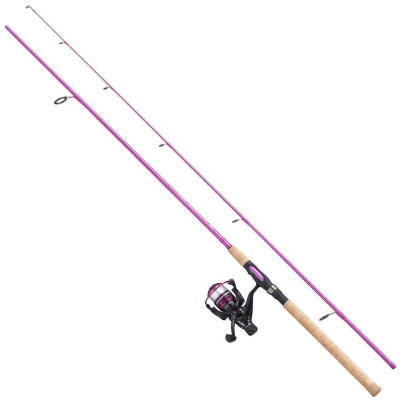 Set Prut + naviják Combo Vantage Pink 240cm