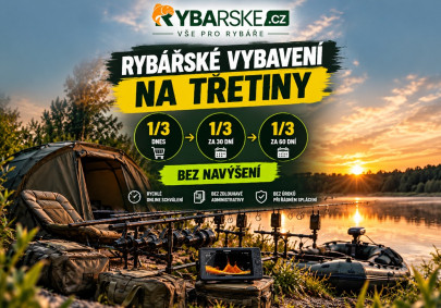 Rybářské potřeby na splátky – nákup na třetiny a odložená platba