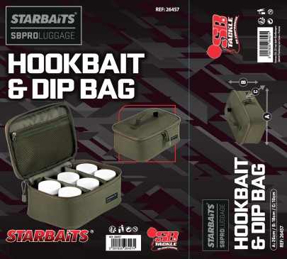 Taška Pro Hookbait and Dip Bag