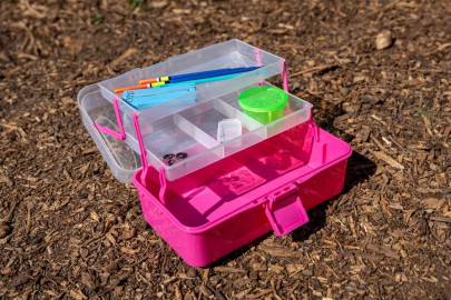 Kufřík Talia Fishing Set Růžový