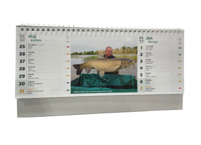 Rybářský stolní kalendář 2025