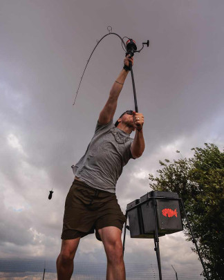 Šňůra Tapered Braided Leader Red 0,20-0,38mm 10m