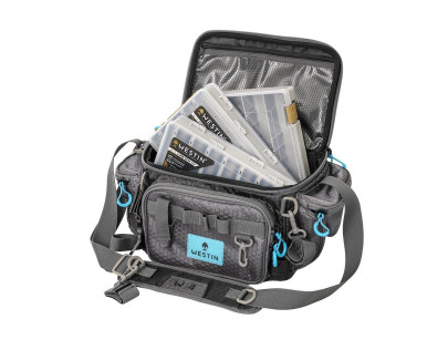 Taška na přívlač W4 HD Lure Bag 3 Boxes Titanium Grey