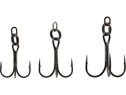 Trojháčky Rigged Seatrout Treble Hooks