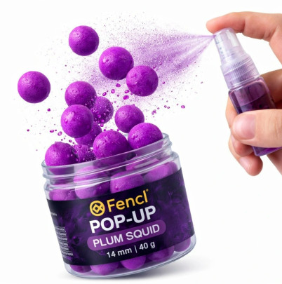 Pop Up Plum Squid 14mm 40g