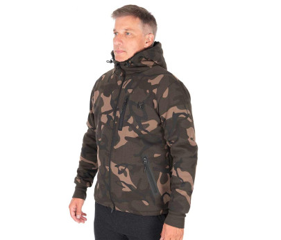 Mikina Camo Full Zip Prem Sherpa 310 Hoodie