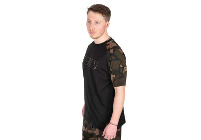 Triko Black/Camo Outline T