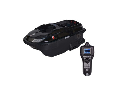 Zavážecí loďka Vulcan Černá s GPS