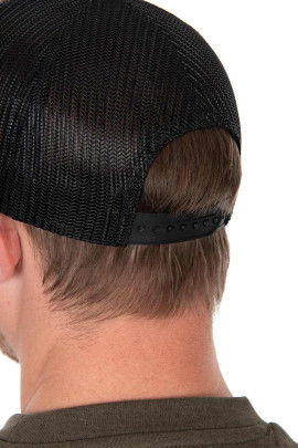 Kšiltovka Trucker Cap Black Camo
