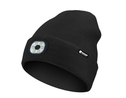 Čepice se světlem Led Light Beanie Black