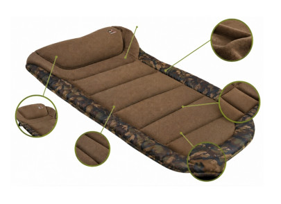 Lehátko Camo Condor Bedchair 8-Leg