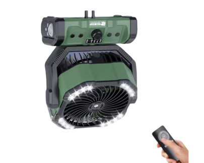 Ventilátor s párou Rechargable DoubleMotor WaterSpray Fan