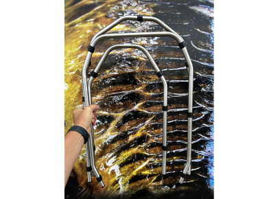 Stojan Nerezový na zavážecí loďku Carp Scout