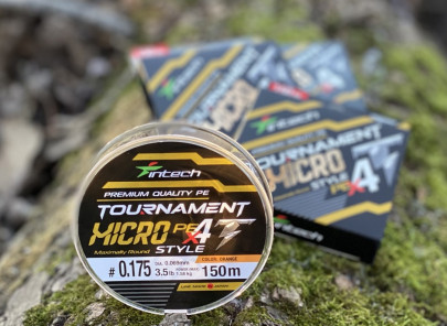 Šňůra Tournament Micro Style PE X4 Orange 150m