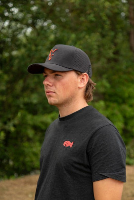 Kšiltovka Collection Baseball Cap Black Orange