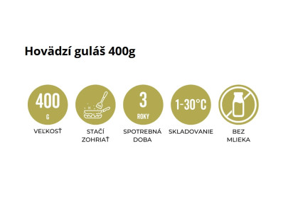 Jídlo Hotové Maďarský Hovězí guláš