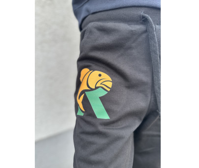 Tepláky Dětské Angler Black