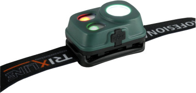 Čelovka nabíjecí Trixline 3W TR37 Red/Green USB