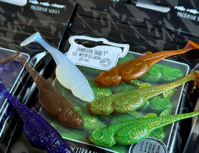 Nástraha Embrion Shad 3´´ 75mm 8ks