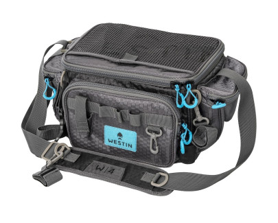 Taška na přívlač W4 HD Lure Bag 3 Boxes Titanium Grey
