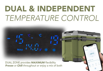 Chladnička s mrazákem TF-Extreme 50 Green