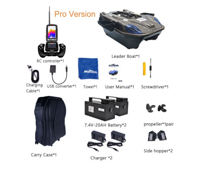 Zavážecí loďka Leader Pro GPS Sonar