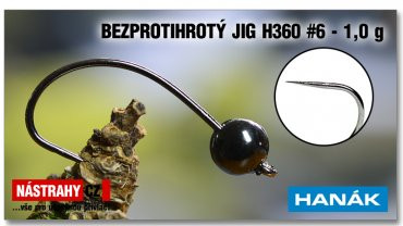 Jigové háčky Wolfram BL jig H360 bez protihrotu
