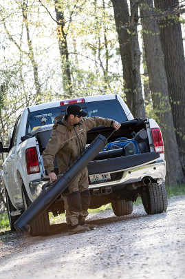 Nastavitelný tubus na pruty Airliner Rod Case Black
