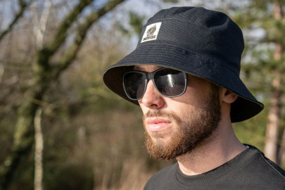 Klobouk Make It Happen Badge Reversible Bucket Hat Black/Green