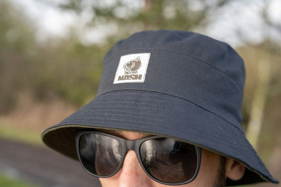 Klobouk Make It Happen Badge Reversible Bucket Hat Black/Green