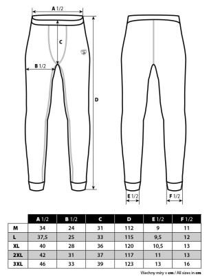 Termoprádlo komplet Thermal Set Deluxe