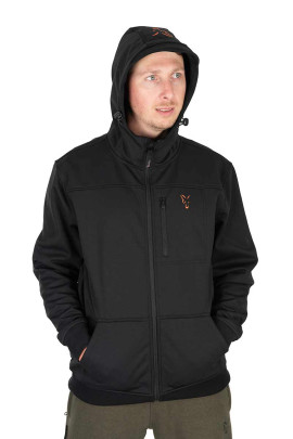 Bunda Collection Soft Shell Jacket Black Orange