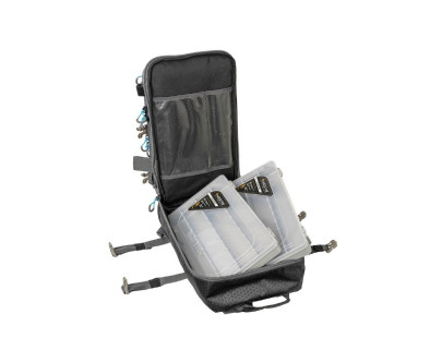Batoh na přívlač W4 HD Backpack 2 Boxes L Titanium Grey