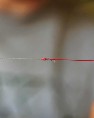 Šňůra Tapered Braided Leader Red 0,20-0,38mm 10m