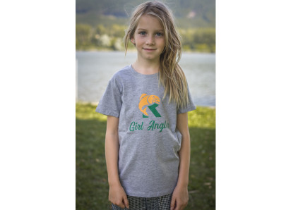 Triko Dětské Girl Angler Grey