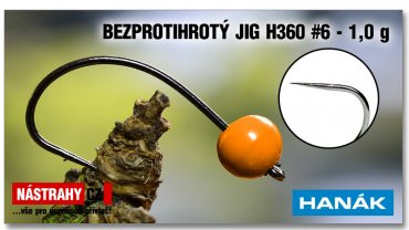 Jigové háčky Wolfram BL jig H360 bez protihrotu