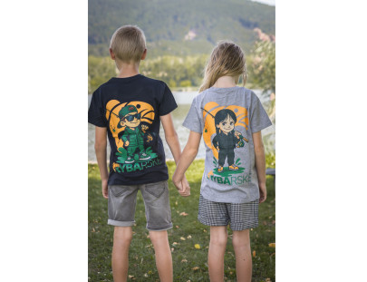 Triko Dětské Girl Angler Grey