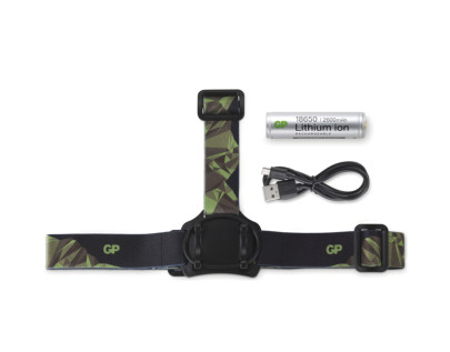 Čelovka LED GP Discovery nabíjecí