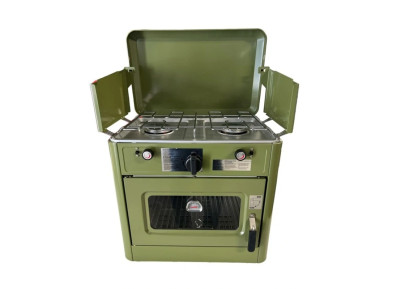 Plynový sporák s troubou Outdoor 2v1