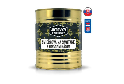 Jídlo Hotové Svíčková na smetaně s hovězím masem 800g