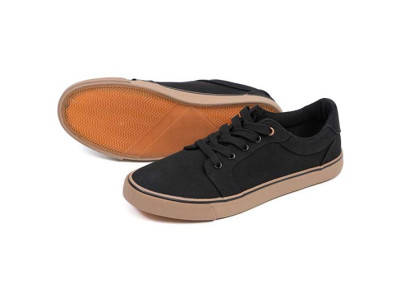 Boty Black Canvas Shoe