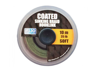 Návazcová šňůrka Coated Sinking Hooklink Green Soft