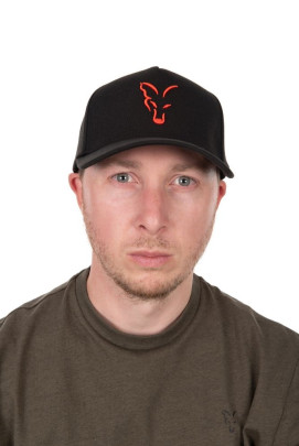 Kšiltovka Collection Baseball Cap Black Orange