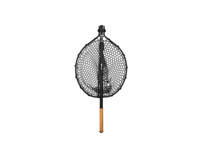 Podběrák Trout Area Predator L Teleskop Nature se silikonovou síťkou