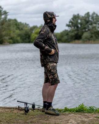 Mikina Camo Full Zip Prem Sherpa 310 Hoodie