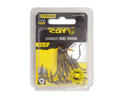 Háčky sumcové s trnem Ghost Rig Hook DG Coating 5ks