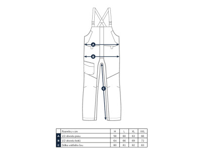 Kalhoty membránové Sand & Khaki